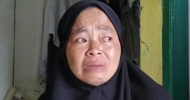 Istri korban berharap polisi segera tangkap pelaku. [Istimewa]